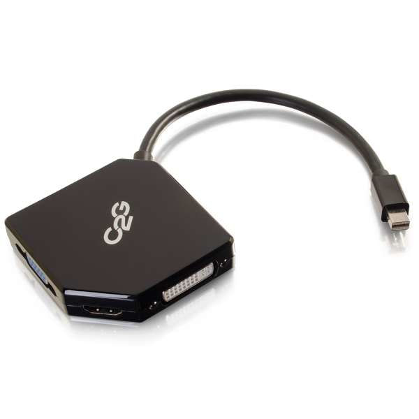 C2G-80929-cavo-e-adattatore-video-Mini-DisplayPort-VGA--HDMI--DVI-Nero