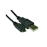 Logilink LOGON TAK67421 cavo USB 2 m USB 2.0 USB A Micro-USB B Nero