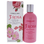 L'Erbolario 3 Bagnoschiuma Rosa