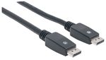 Manhattan-354134-cavo-DisplayPort-10-m-Nero--DISPLAYPORT-CABLE-5M-10K-60HZ----MALE-MALE-BLACK-POLYBAG-