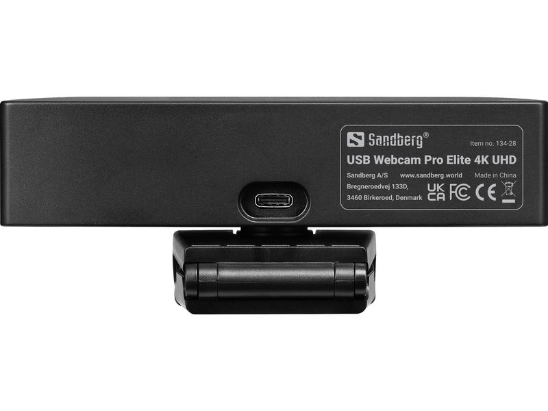 Sandberg-134-28-webcam-83-MP-3840-x-2160-Pixel-USB-2.0-Nero--USB-Webcam-Pro-Elite-4K-UHD---USB-Webcam-Pro-Elite-4K-UHD--