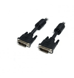 Cavo-Dvi-25Pin-3Mt-M-M-Bk-Dual-Link-Con-Ferrite-Adj