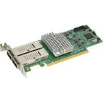 Supermicro AOC-S100G-M2C-O - PCIe - PCI 3.0 - Alluminio - Verde - Passivo - 100 Gbit/s - 0 - 55 C