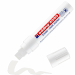 Edding 4090 evidenziatore in gesso Scalpello Bianco 1 pz (edding 4090 Chalk Marker Chisel Tip 4-15mm Line White - 4-4090