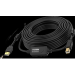 Vision TC 15MUSB/BL/2 cavo USB 15 m USB 2.0 USB A USB B Nero (VISION Professional installation-grade USB 2.0 active cabl