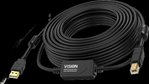 Vision-TC-15MUSB-BL-2-cavo-USB-15-m-USB-2.0-USB-A-USB-B-Nero--VISION-Professional-installation-grade-USB-2.0-active-cabl