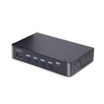 StarTech.com KVM Switch DisplayPort a 4 porte, 8K 60Hz / 4K 144Hz, Display singolo, DP 1.4, 2x USB 3.0, 4x USB 2.0 HID