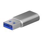 AISENS A108-0677 adattatore per inversione del genere dei cavi USB Type-C USB tipo A Grigio