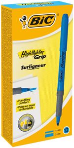 BIC-Brite-Liner-Grip-evidenziatore-Punta-smussata-Blu