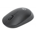 Manhattan 190145 mouse Ambidestro RF Wireless Ottico 1000 DPI (PERFORMANCE USB WIRELESS MOUSE- - 2.4GHZ BLACK USB-A 1000