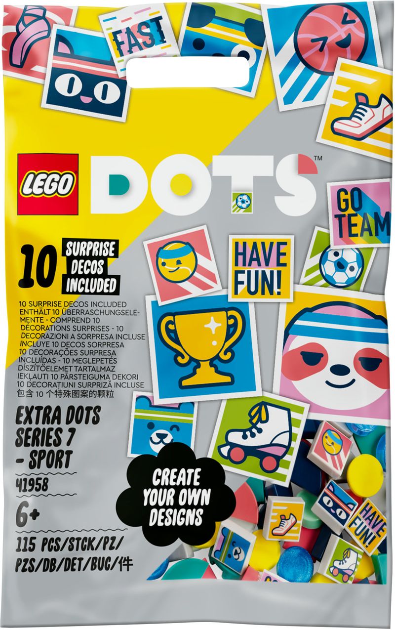 Extra-DOTS-Serie-7---SPORT---Lego-Dots-41958