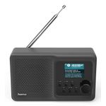 Hama DR5BT Portatile Nero (Hama DR5BT Digital Radio FM/DAB/DAB Bluetooth USB Rechargeable Battery)