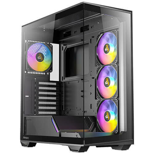 Antec-C3-Midi-Tower-Nero--ANTEC-Constellation-C3-Black-ARGB-Case-270--Full-view-tempered-glass-Dual-Chamber-Tool-Free-De