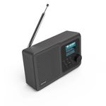 Hama-DR5BT-Portatile-Nero--Hama-DR5BT-Digital-Radio-FM-DAB-DAB-Bluetooth-USB-Rechargeable-Battery-