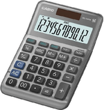 Casio-MS-120FM-calcolatrice-Desktop-Calcolatrice-di-base-Nero--Casio-MS-120FM-Desk-Calculator-