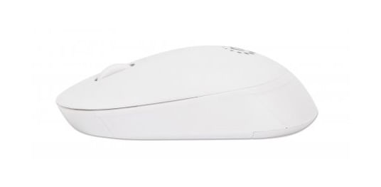 Manhattan-190152-mouse-Mano-destra-RF-Wireless-Ottico-1000-DPI--PERFORMANCE-USB-WIRELESS-MOUSE----2.4GHZ-WHITE-USB-A-100