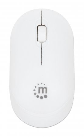 Manhattan-190152-mouse-Mano-destra-RF-Wireless-Ottico-1000-DPI--PERFORMANCE-USB-WIRELESS-MOUSE----2.4GHZ-WHITE-USB-A-100