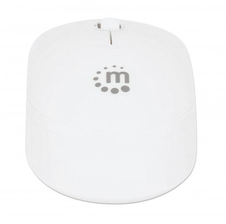 Manhattan-190152-mouse-Mano-destra-RF-Wireless-Ottico-1000-DPI--PERFORMANCE-USB-WIRELESS-MOUSE----2.4GHZ-WHITE-USB-A-100