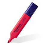 Staedtler-Textsurfer-Classic-364-Pennarello-fluorescente---Punta-a-scalpello---Linea-tra-1---5-mm---Inchiostro-a-base-d-acqua---Colore-vermiglio