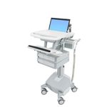 Ergotron StyleView Alluminio, Grigio, Bianco Computer portatile Carrello multimediale