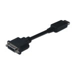 M-Cab 7003508 cavo e adattatore video 015 m DisplayPort DVI-I Nero (DP TO DVI CABLE 0.15M BLACK - M/F FULL HD ADAPTER DV