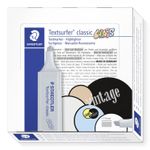 Staedtler-Textsurfer-Classic-364-Pennarello-fluorescente-vintage---Punta-a-scalpello---Linea-tra-1---5-mm---Inchiostro-a-base-d-acqua---Colore-grigio-chiaro