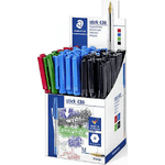 Staedtler Stick 430 Penne a Sfera - Punta 035 mm - Inchiostro Indelebile - Colori Assortiti 1 pezzo