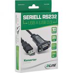 Cavo-adattatore-da-USB-2.0-a-seriale---Spina-USB-A-a-Sub-D-a-9-pin---025-m