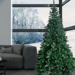 Albero di natale realistico super folto 270 cm Pino VERDE NATURALE