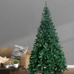 Albero di natale realistico super folto 180 cm Pino VERDE NATURALE