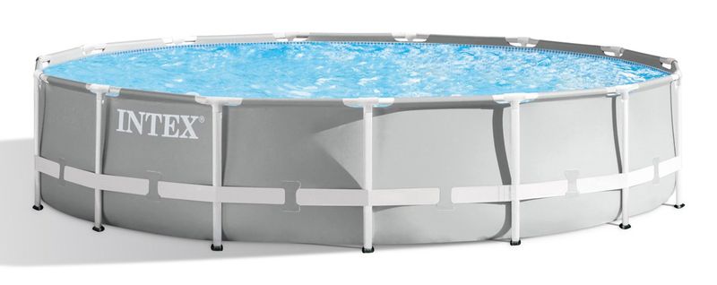 Intex-26724-Piscina-Prisma-Frame-457X107-Cm-Con-Pompa-Filtro-Scaletta-Doppia-Telo-Base-E-Copertura