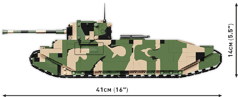 Cobi-COBI-WORLD-WAR-II----2544---1225PZ---CARRO-ARMATO-TOG-2----SUPER-HEAVY-TANK