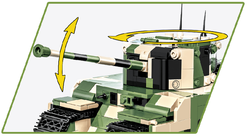 Cobi-COBI-WORLD-WAR-II----2544---1225PZ---CARRO-ARMATO-TOG-2----SUPER-HEAVY-TANK