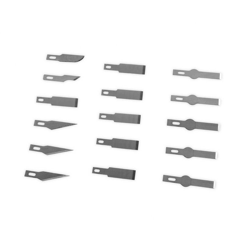 iFixit-EU145323-Taglierino-Coltello-a-lama-di-rasoio-Alluminio--iFixit-Scalpel-17-Piece-Kit-