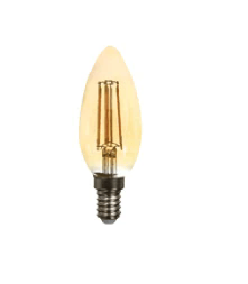 V-TAC-VT-1955-Lampadina-LED-E14-4W-Candela-filamento---Ambrata---SKU-7113