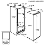 AEG-ABE818F6NS-Congelatore-verticale-Da-incasso-204-L-F-Bianco