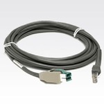 Zebra CBA-U15-S15ZAR cavo USB 45 m USB A Grigio (USB CBL POWER - 15FT STRAIGHT)