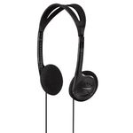 Thomson Hama Thomson HED1115BK On-Ear Headphones Cuffie Cablato A Padiglione Nero