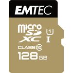 Emtec MICRO SDXC EMTEC 128GB CLASS 10 GOLD + CON ADATTATORE