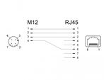 Delock-Adattatore-di-rete-M12-a-4-pin-con-codifica-D-da-presa-a-presa-RJ45