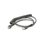 Zebra CBA-U12-C09ZAR lettero codici a barre e accessori (USB CBL SERIE A - SERIES A CONN. 9FT COILED ROHS)