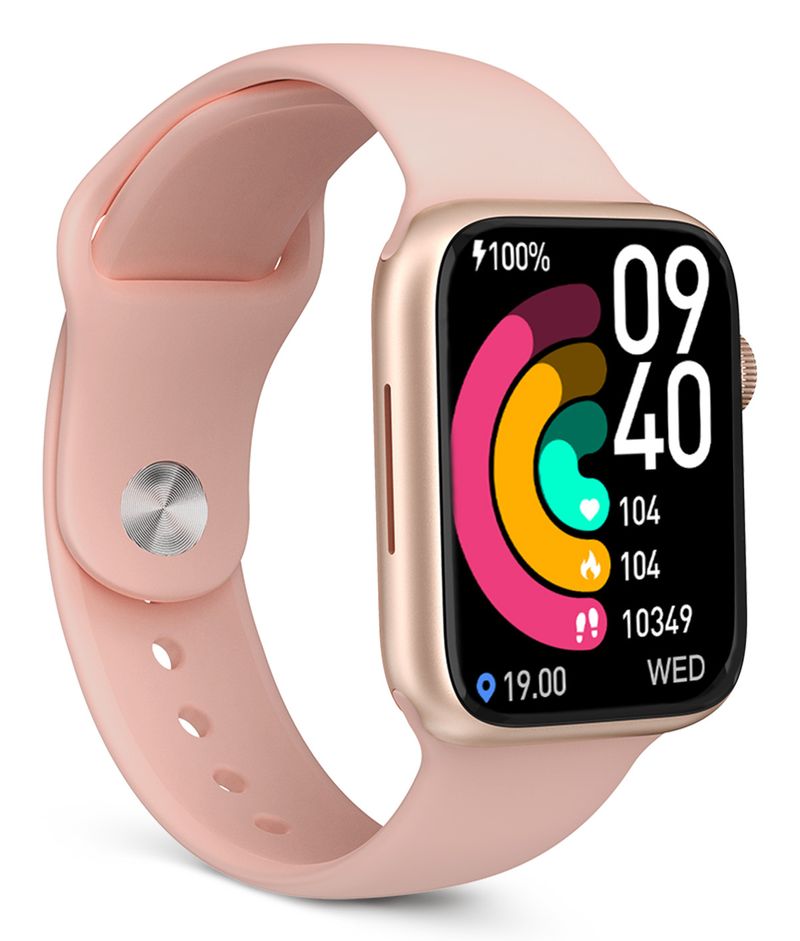 Smartwatch-Ksix-Urban-4-Mini---Frequenza-Cardiaca---Monitoraggio-del-Sonno---Colore-Rosa