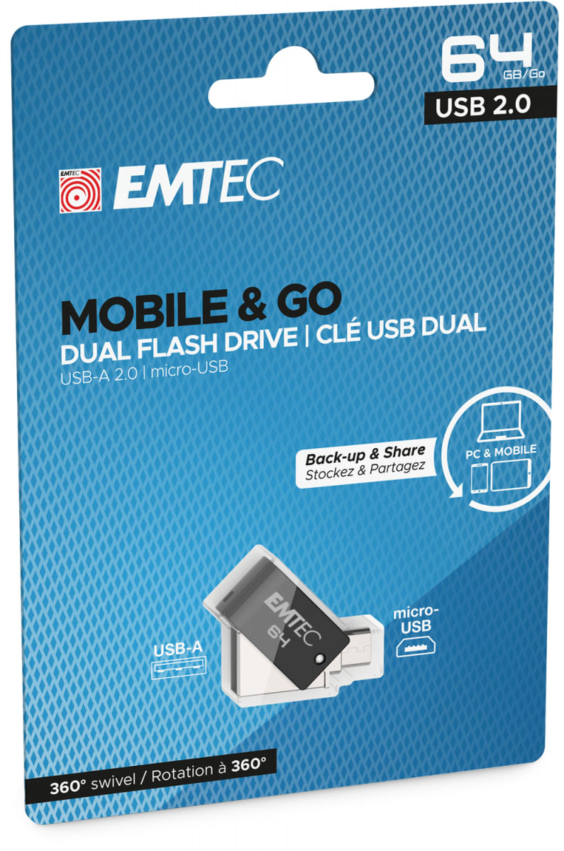 Emtec-Dual-USB2.0-micro-USB-T260-64GB