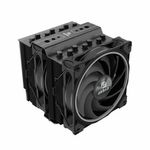 Akasa-SOHO-H7-Processore-Raffreddatore-d-aria-12-cm-Nero-1-pz--Akasa-Soho-H7-ARGB-CPU-Cooler-Black-2x-120mm-PWM-Fan-Dual