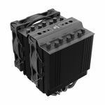 Akasa-SOHO-H7-Processore-Raffreddatore-d-aria-12-cm-Nero-1-pz--Akasa-Soho-H7-ARGB-CPU-Cooler-Black-2x-120mm-PWM-Fan-Dual