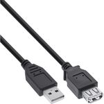 Prolunga-USB-2.0---maschio---femmina---tipo-A---nera---1m