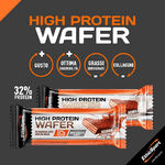 EthicSport HIGH PROTEIN WAFER barretta ad alto contenuto proteico confezione 12 barrette 35g gusto CIOCCOLATO