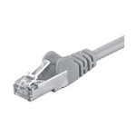 M-Cab 3m SFTP Cat5e cavo di rete Grigio SF/UTP S-FTP (CAT5E SFTP RJ45 3M GREY - 2.5GBIT PATCH CABLE)