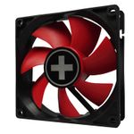 Xilence XPF120.R Case per computer Ventilatore 12 cm Nero, Rosso