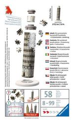 Ravensburger-3D-Puzzle---Mini-Torre-di-Pisa---11247-0